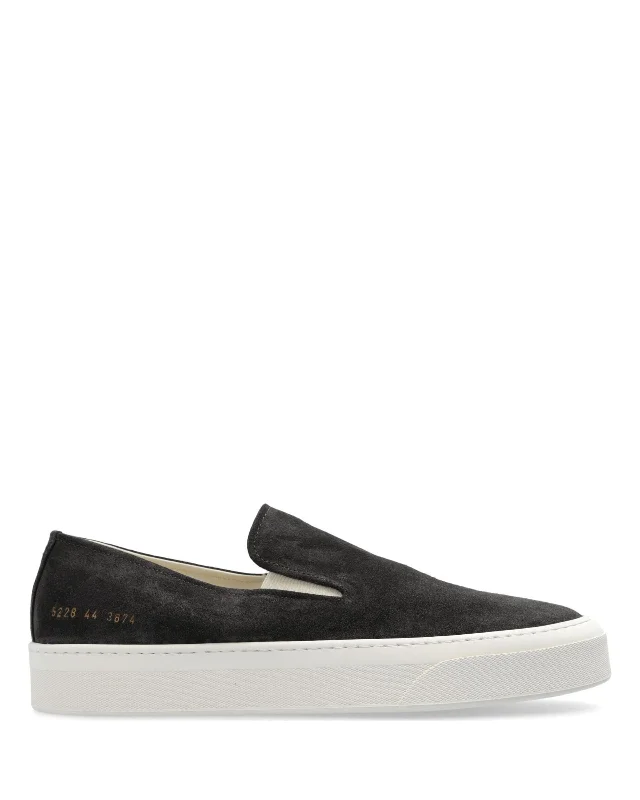 Slip On In Suede Smoke Suede