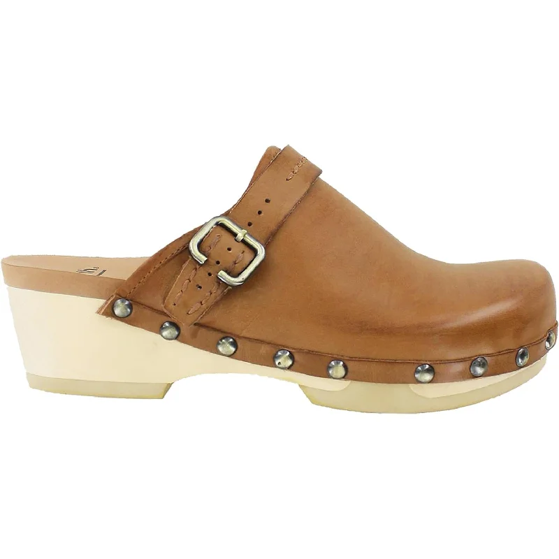 Women's Earth Tiku Sand Brown Leather