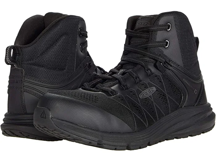 Keen Utility Vista Energy Mid Black Raven Men's Safety Toe