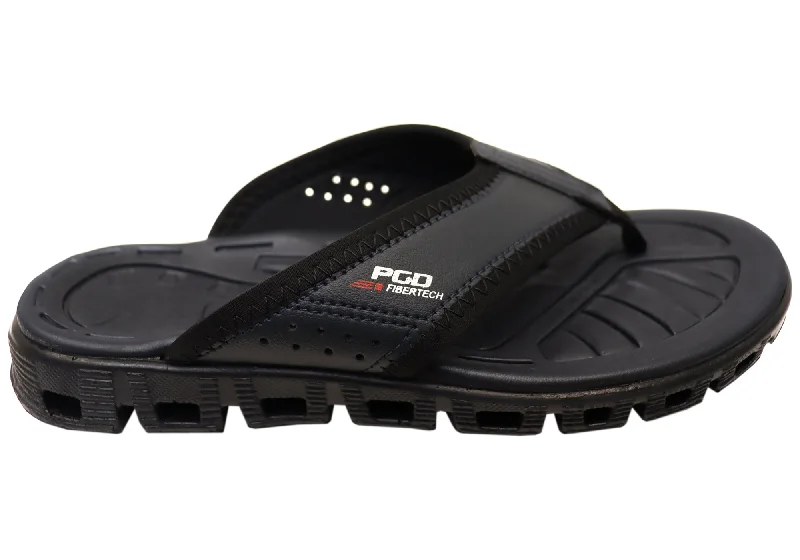 Pegada Blake Mens Comfortable Thongs Sandals Made In Brazil