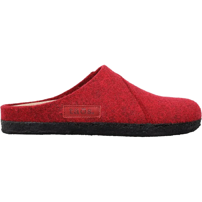 Women's Taos Wooled Class Red Wool