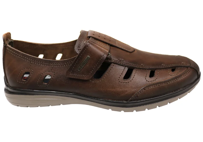 Pegada Ditto Mens Leather Comfortable Shoes Made In Brazil