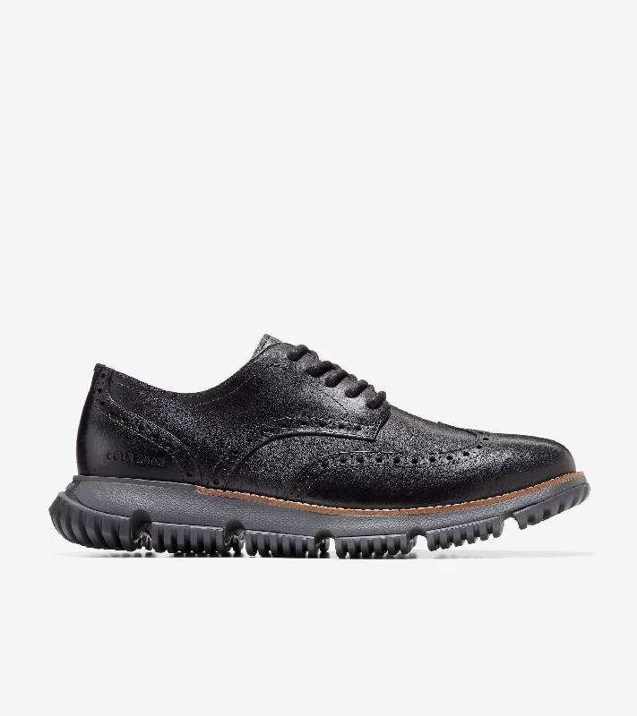 Men's 4.ZERØGRAND Wingtip Winter Oxford