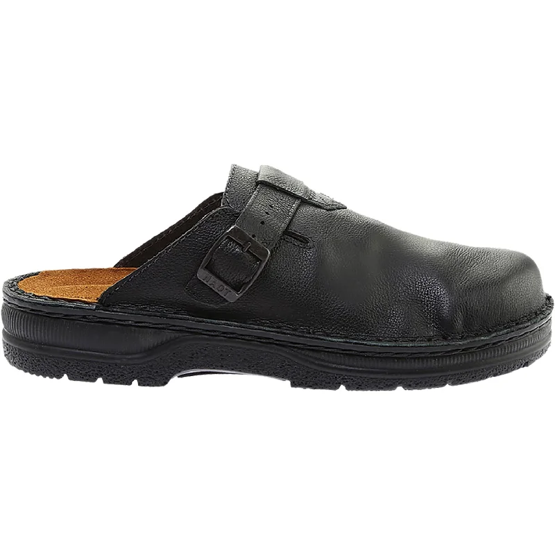 Men's Naot Fiord Black Leather