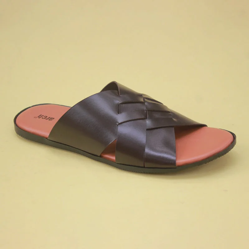 Brown slippers for Men