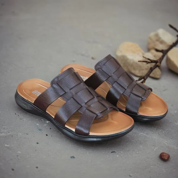 Brown Soft Slippers for men