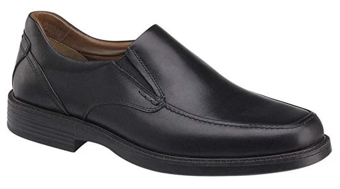 JOHNSTON & MURPHY MEN'S STANTON MOC VENETIAN SHOE  BLACK 20-0537