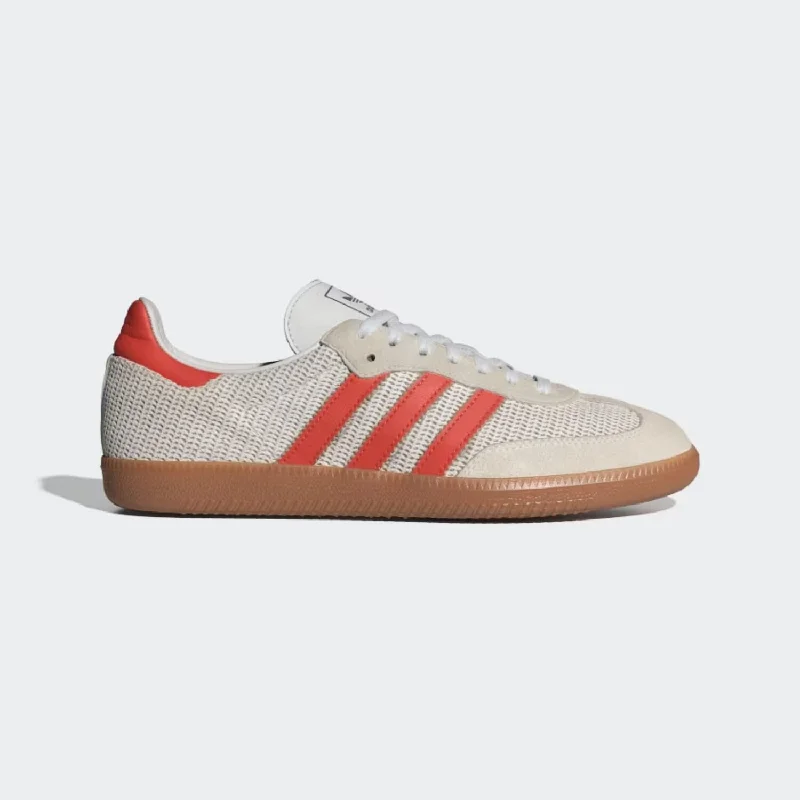 Adidas Samba OG Crystal White / Preloved Red / Gum M2  IG1380 Men's