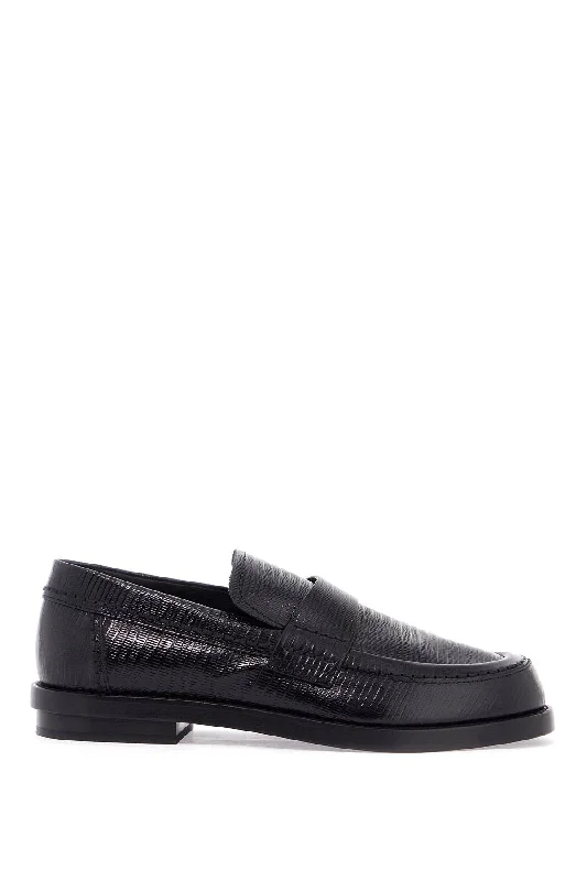 Alexander Mcqueen Men's Leather Jupiter Loafers For