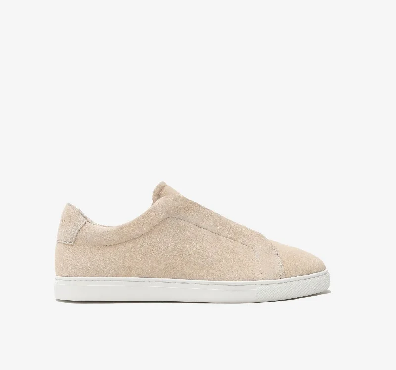 Low 1 Laceless | Sand Suede