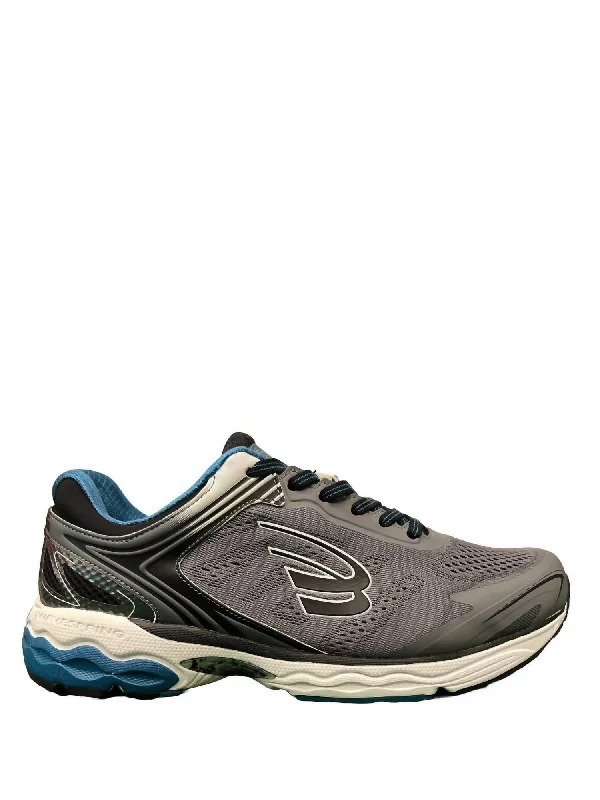 Men's Aquarius Running Shoes - Medium Width In Charcoal,black,blue