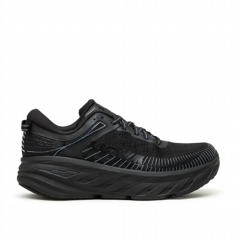 Men's Bondi 7 Running Shoes In Black/black