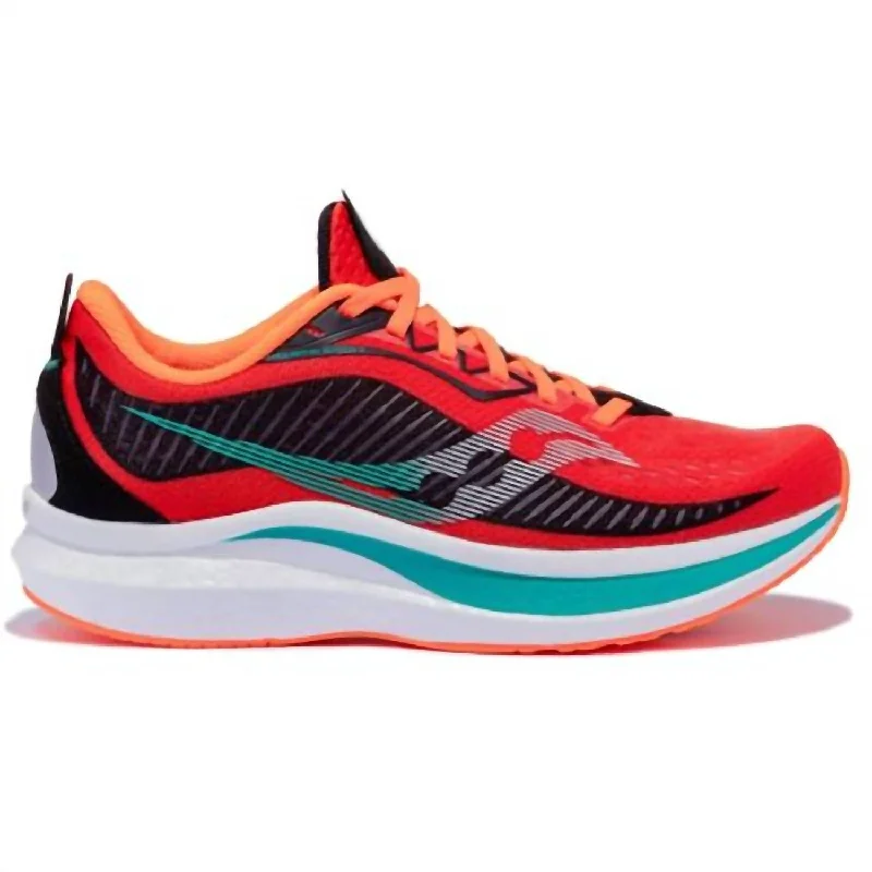 Men's Endorphin Speed 2 Sneaker In Scarlet/black