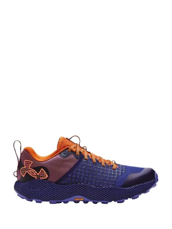 Men's Hovr Ds Ridge Running Shoes - Medium Width In Blue, Orange