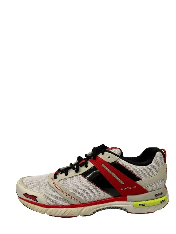 Men's Pacemaker 2 Running Shoes - Medium Width In White,red