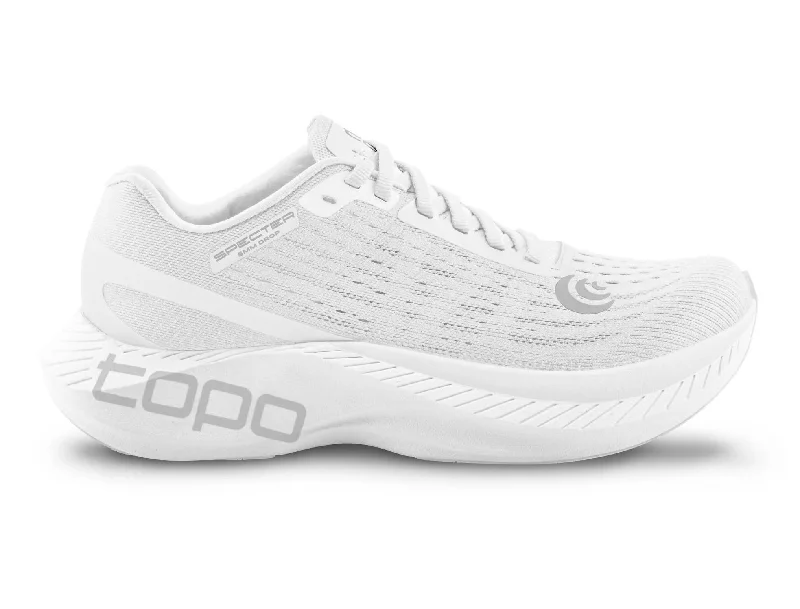 Men's Specter Running Shoes - Medium Width In White/grey