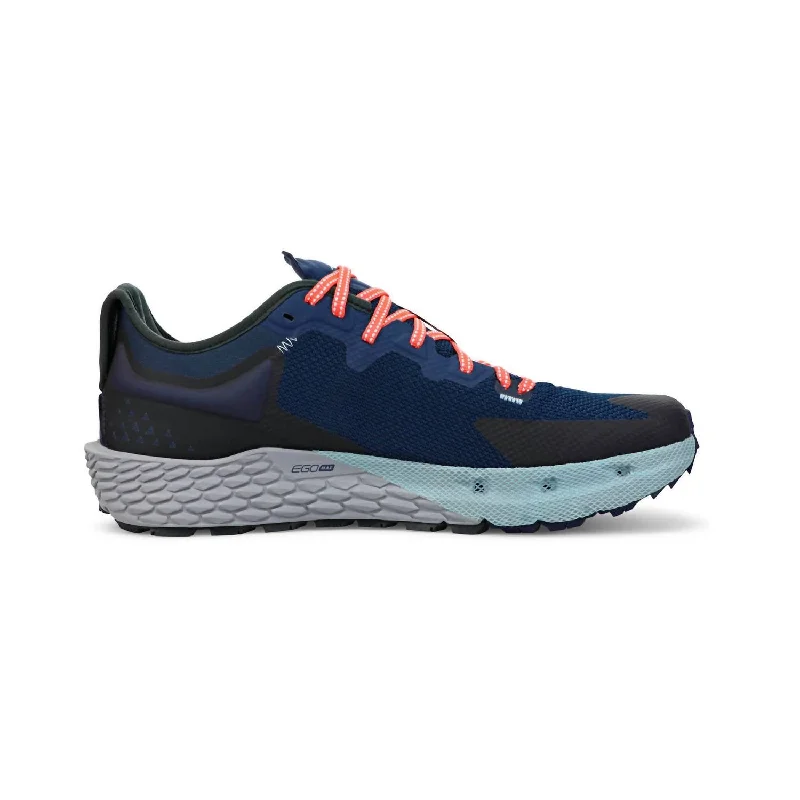 Men's Timp 4 Trail Shoe - Medium Width In Black/blue