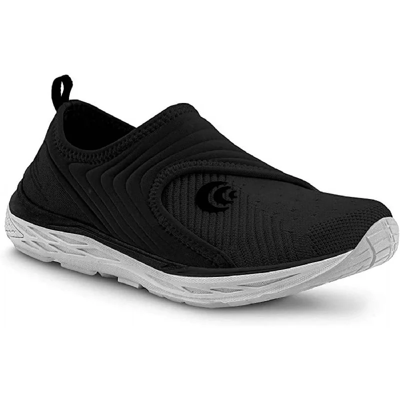 Men's Vibe Recovery Shoes - Medium Width In Black,white