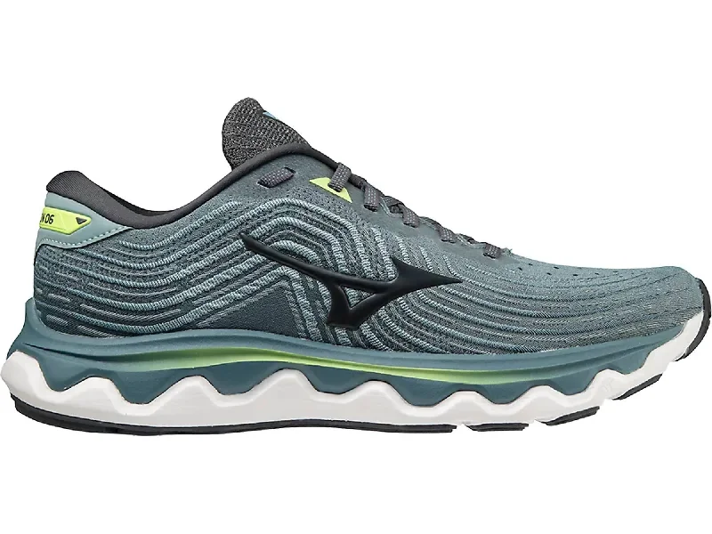 Men's Wave Horizon 6 Shoes In Smoke Blue/ebony