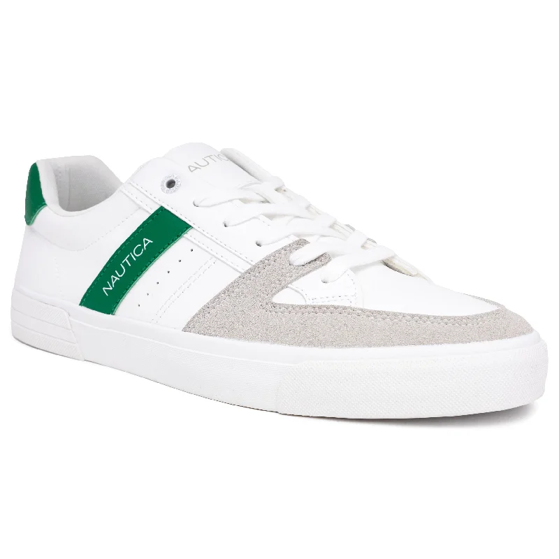 Nautica Logo Lace-Up Sneaker