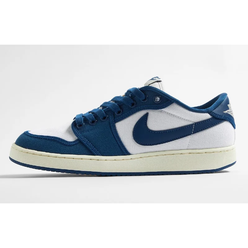 Nike AJKO 1 Low White/Dark Royal Blue-Sail  DX4981-103 Men's